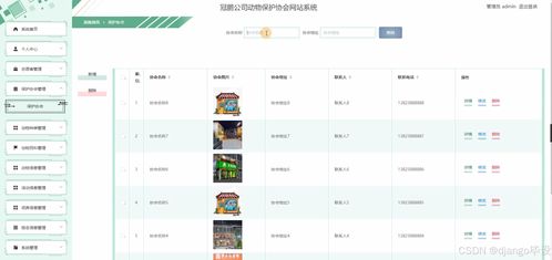 計(jì)算機(jī)畢業(yè)設(shè)計(jì)django vue冠鵬公司動(dòng)物保護(hù)協(xié)會(huì)網(wǎng)站系統(tǒng)